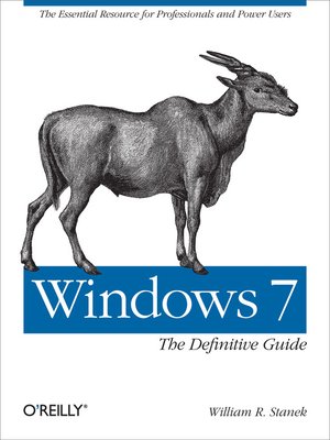 cover image of Windows 7:  the Definitive Guide